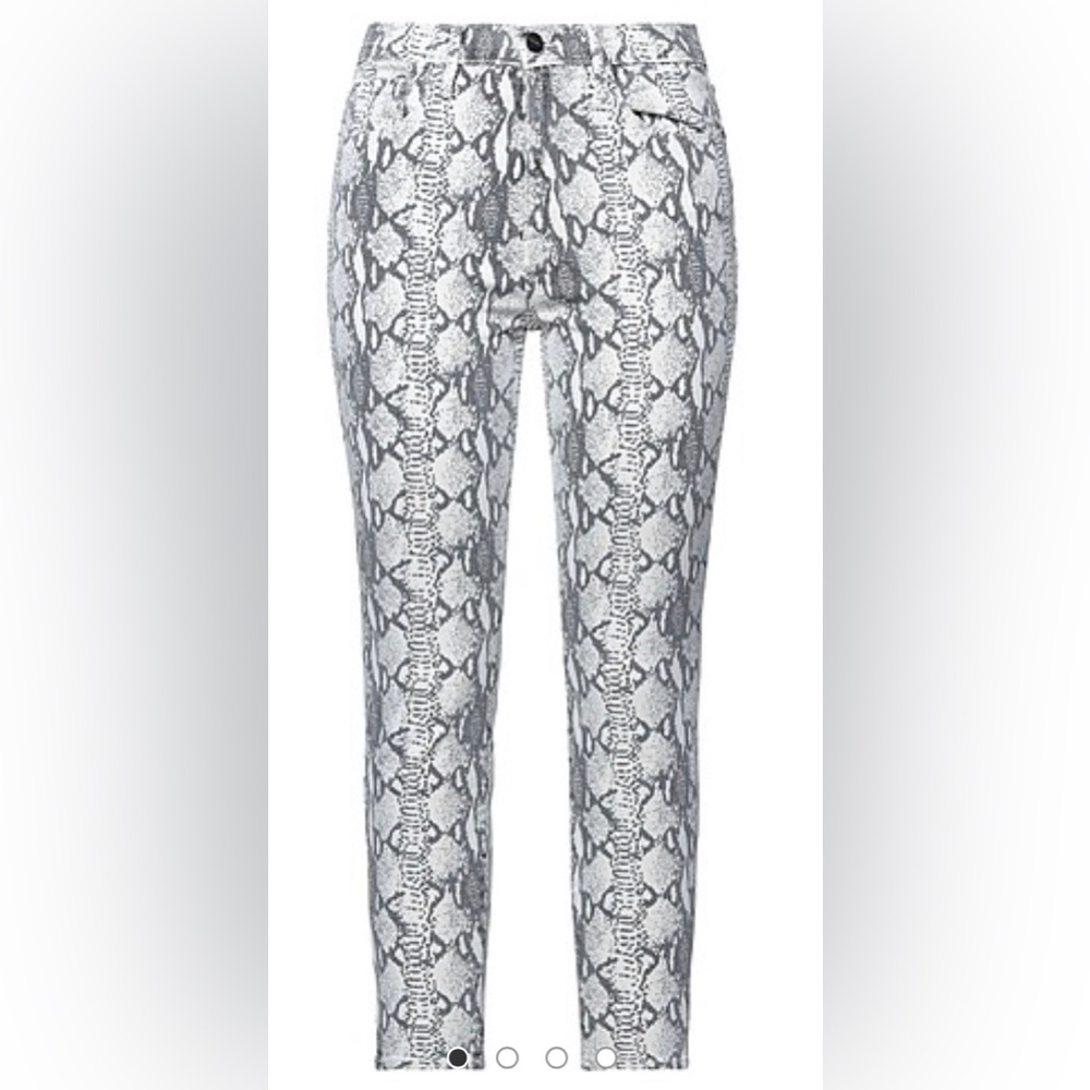 FRAME Snake Skin Denim Pant Size 25 (US-0) NWT - Picture 4 of 14